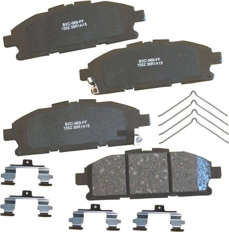 Bendix Premium SBC1552 Ceramic Front Brake Pads for Nissan Quest 2017-2011 - Image 1